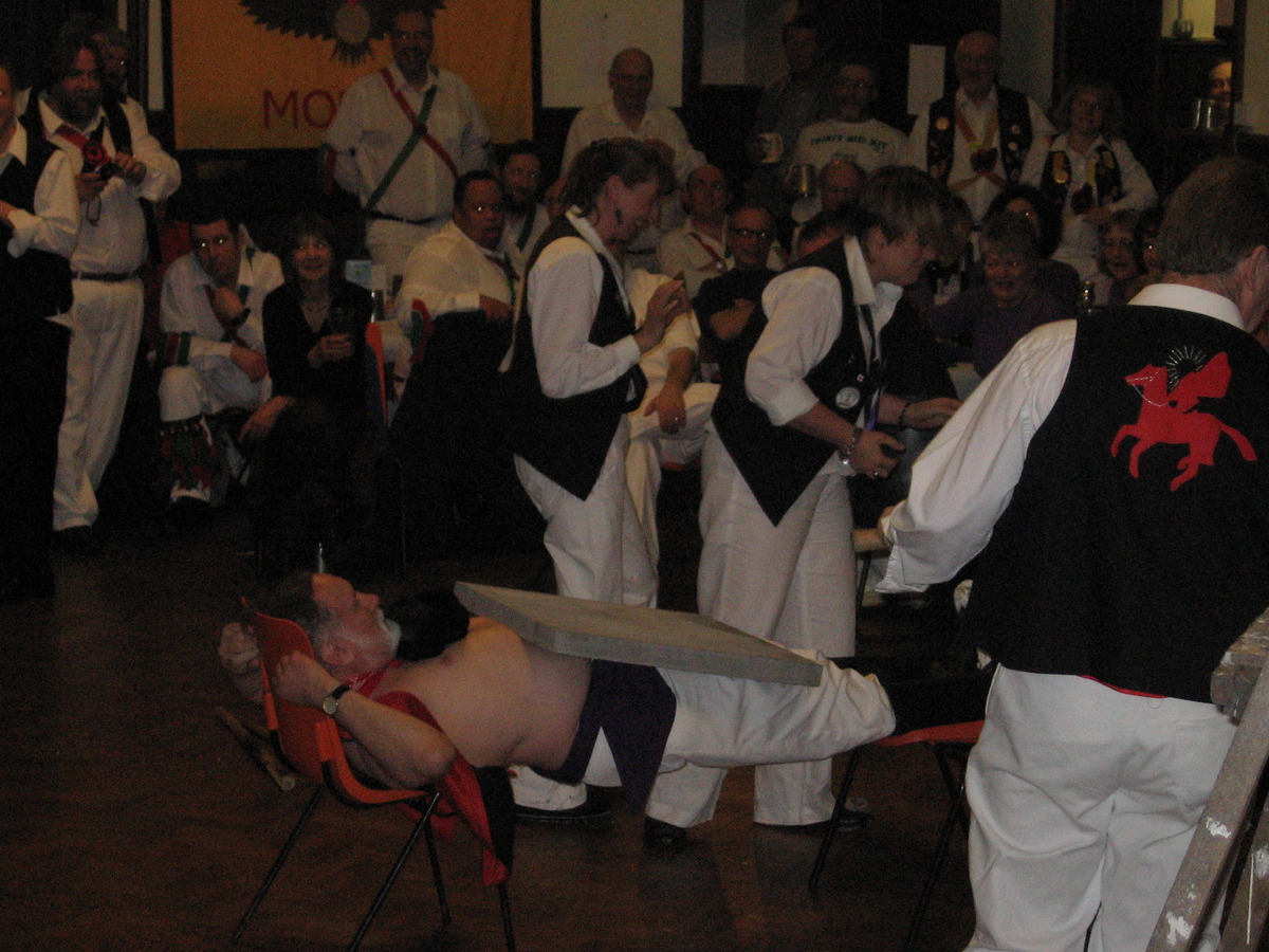 Boris the Russian Strongman (aka Paul Dolman from Towersey Morris)